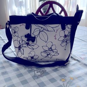 Radley London Linear Floral Satchel